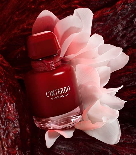 echantillon l'interdit givenchy|Givenchy l'interdit rouge ultime.